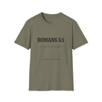Romans 5:1 My track record T-Shirt