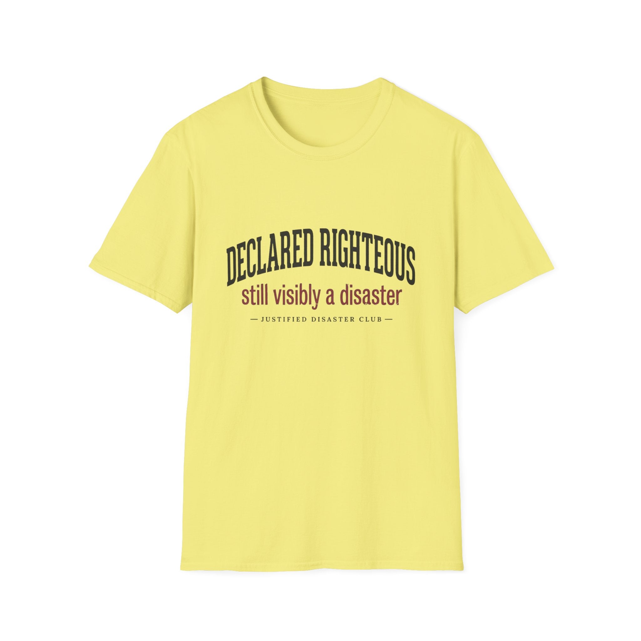 Declared Righteous Still a Disaster T-Shirt