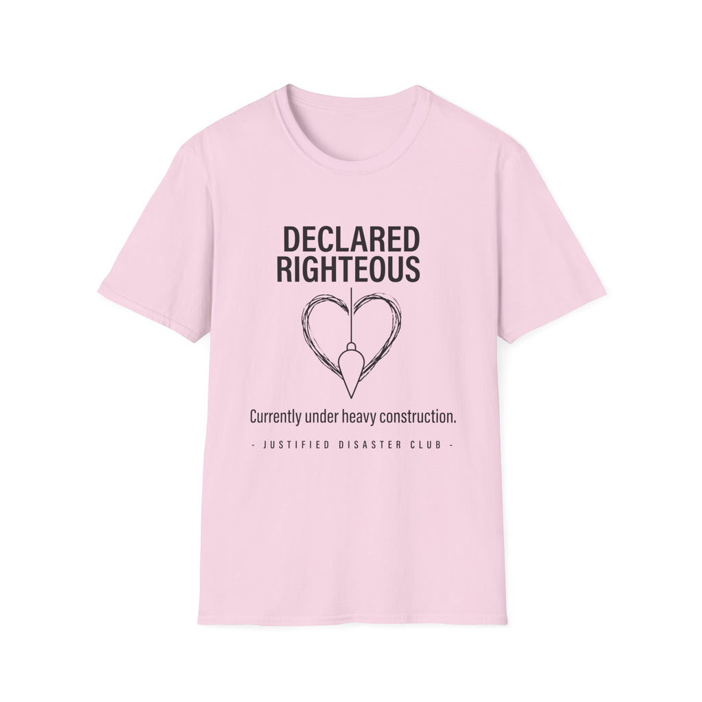 Declared Righteous Under Construction T-Shirt