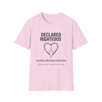 Declared Righteous Under Construction T-Shirt