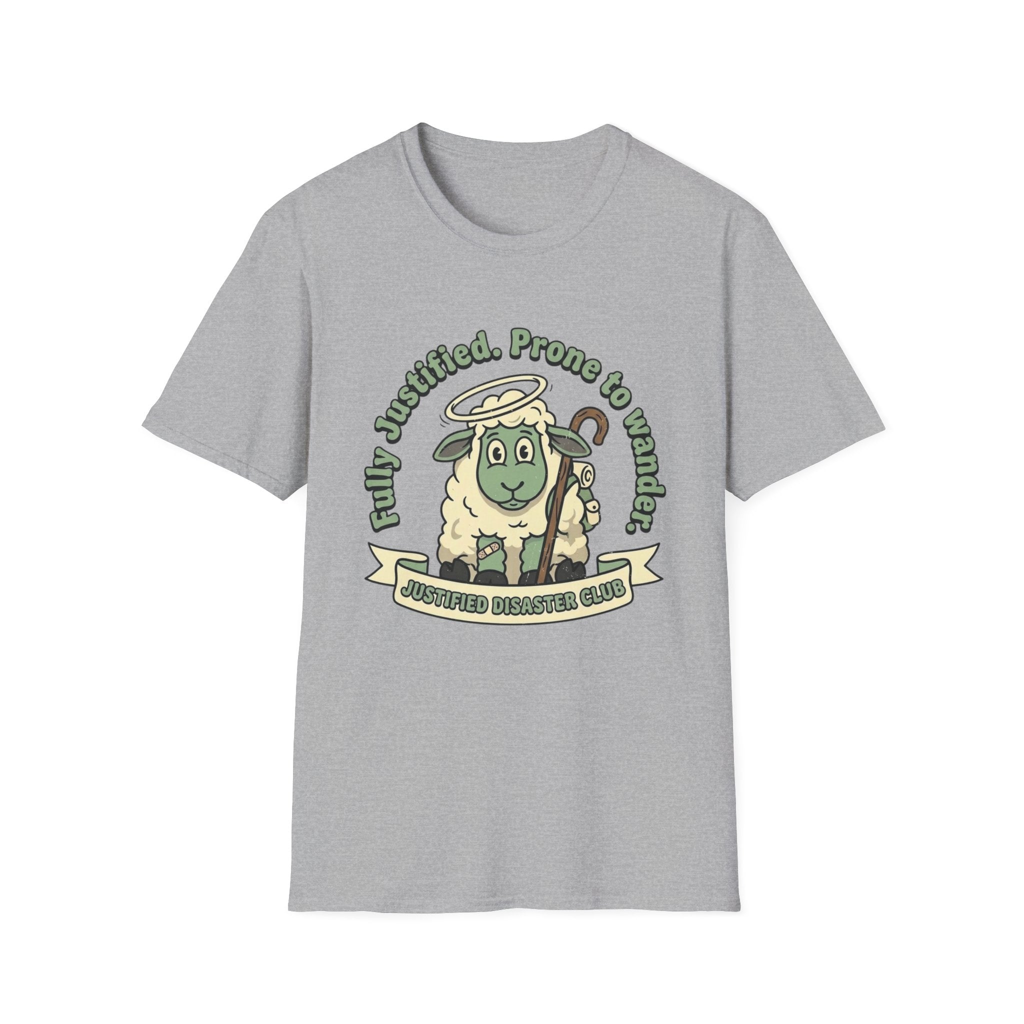 Fully Justified Prone to Wander Sheep T-Shirt
