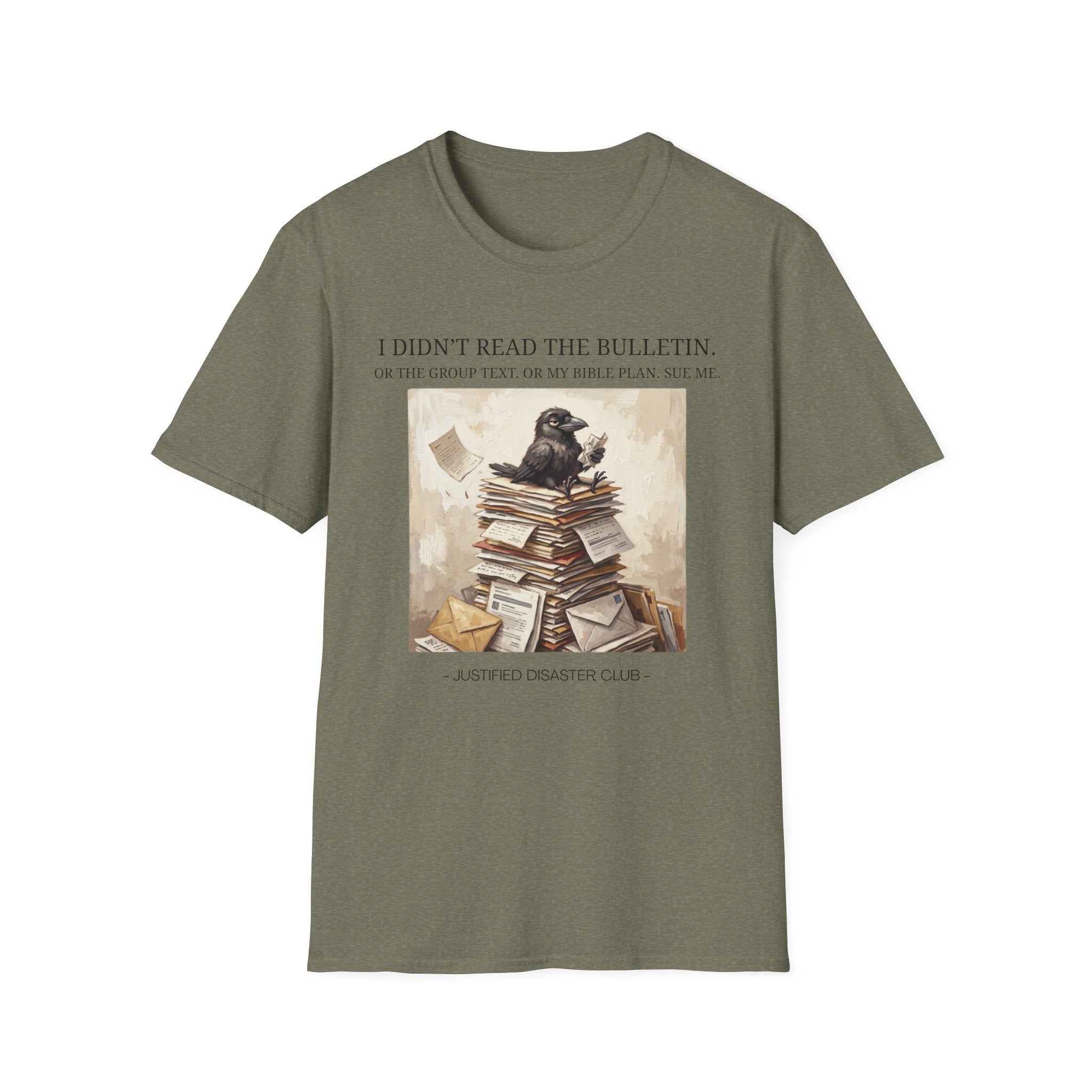 I didn't read the bulleting Crow T-Shirt