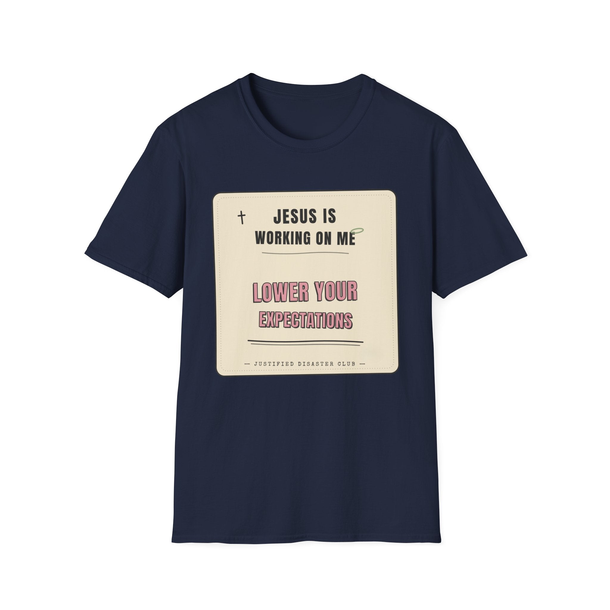 Jesus is working on my T-Shirt