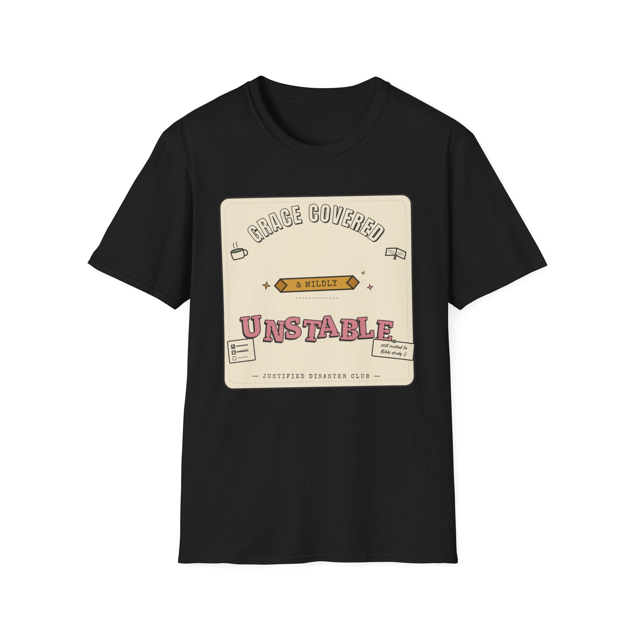Grace covered Mildly unstable T-Shirt
