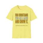 Christians are a Mess and Know It T-Shirt