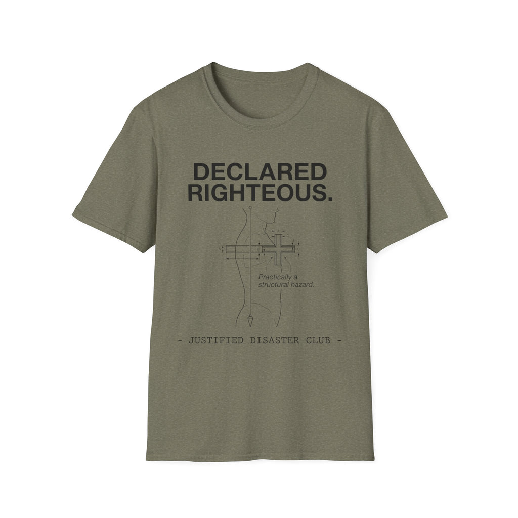 Declared Righteous Structural Hazard T-Shirt