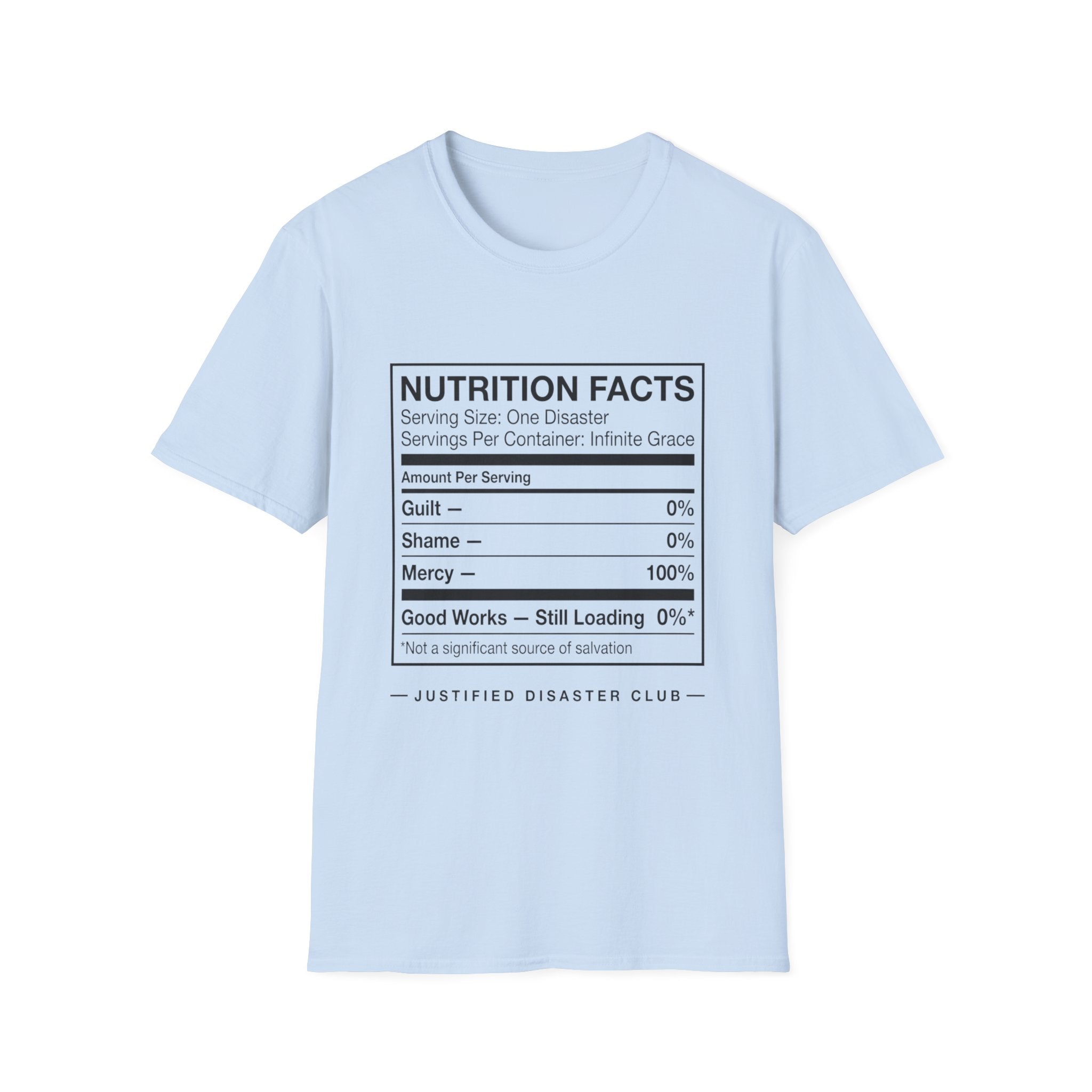 Nutrition Facts Label T-Shirt