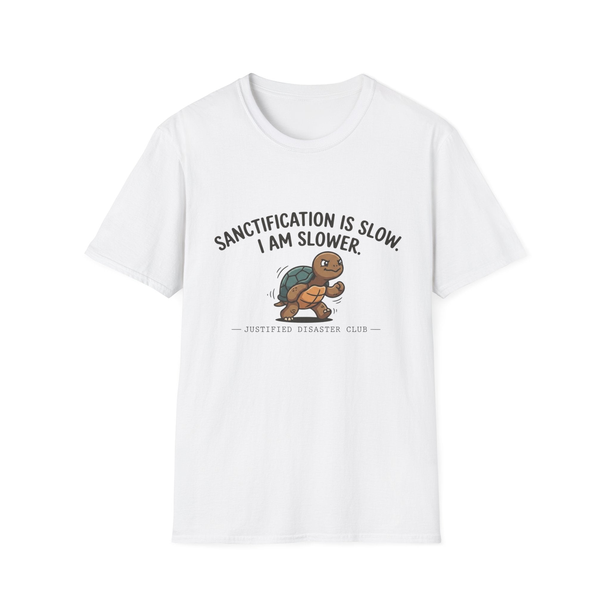Sanctification is slow I am slower Turtle T-Shirt
