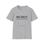 Not Guilty Definitely Responsible T-Shirt