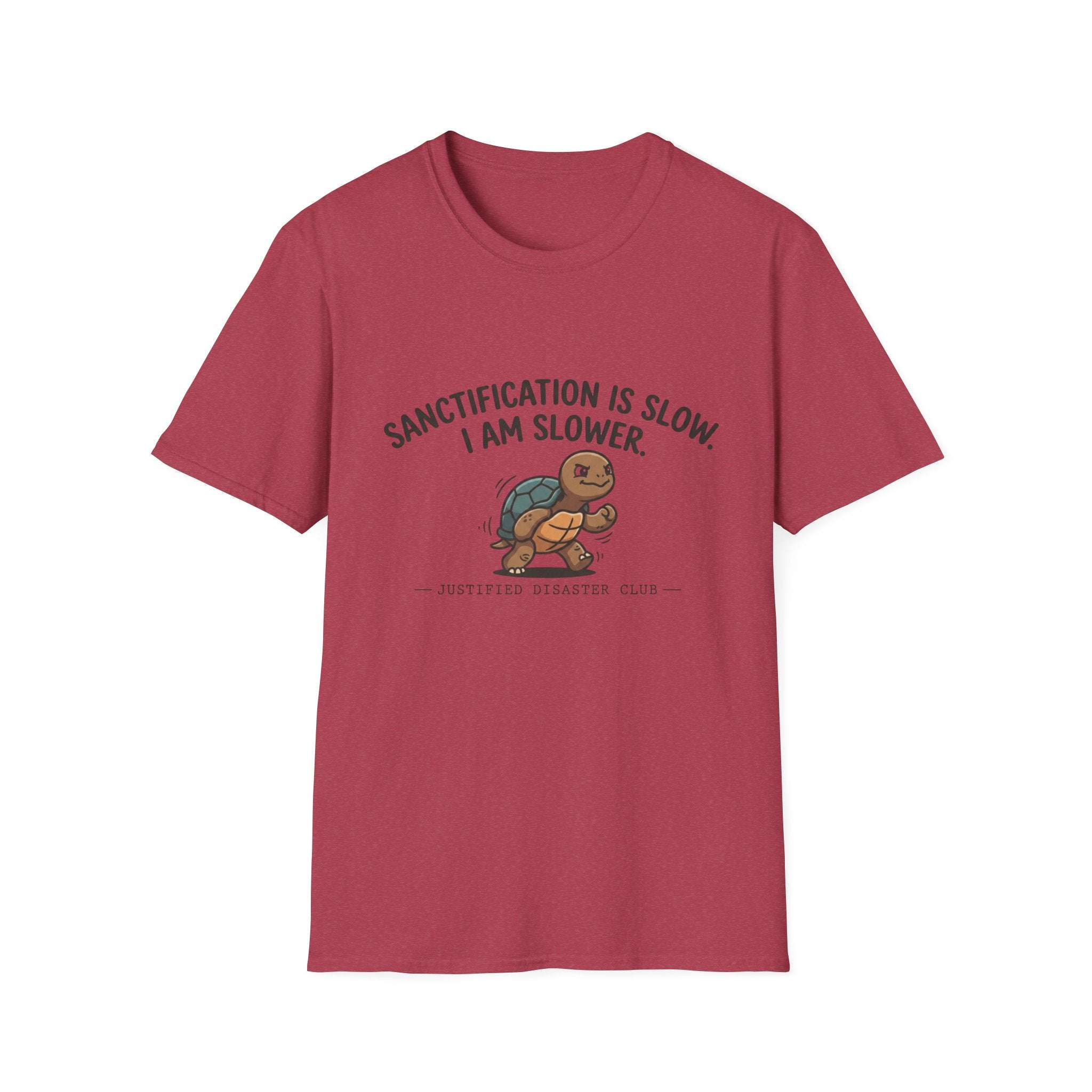 Sanctification is slow I am slower Turtle T-Shirt