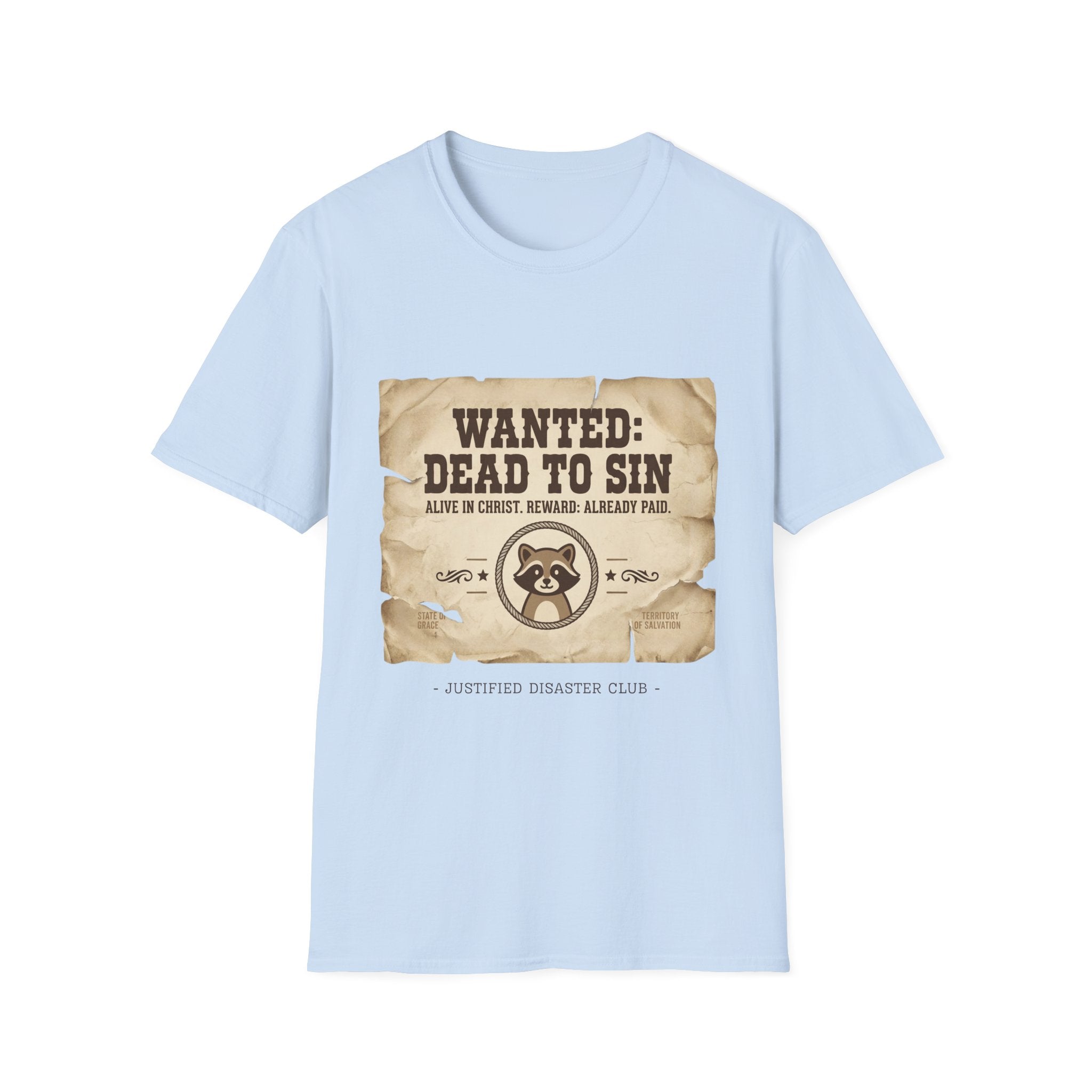 Wanted: Dead to Sin Racoon poster T-Shirt