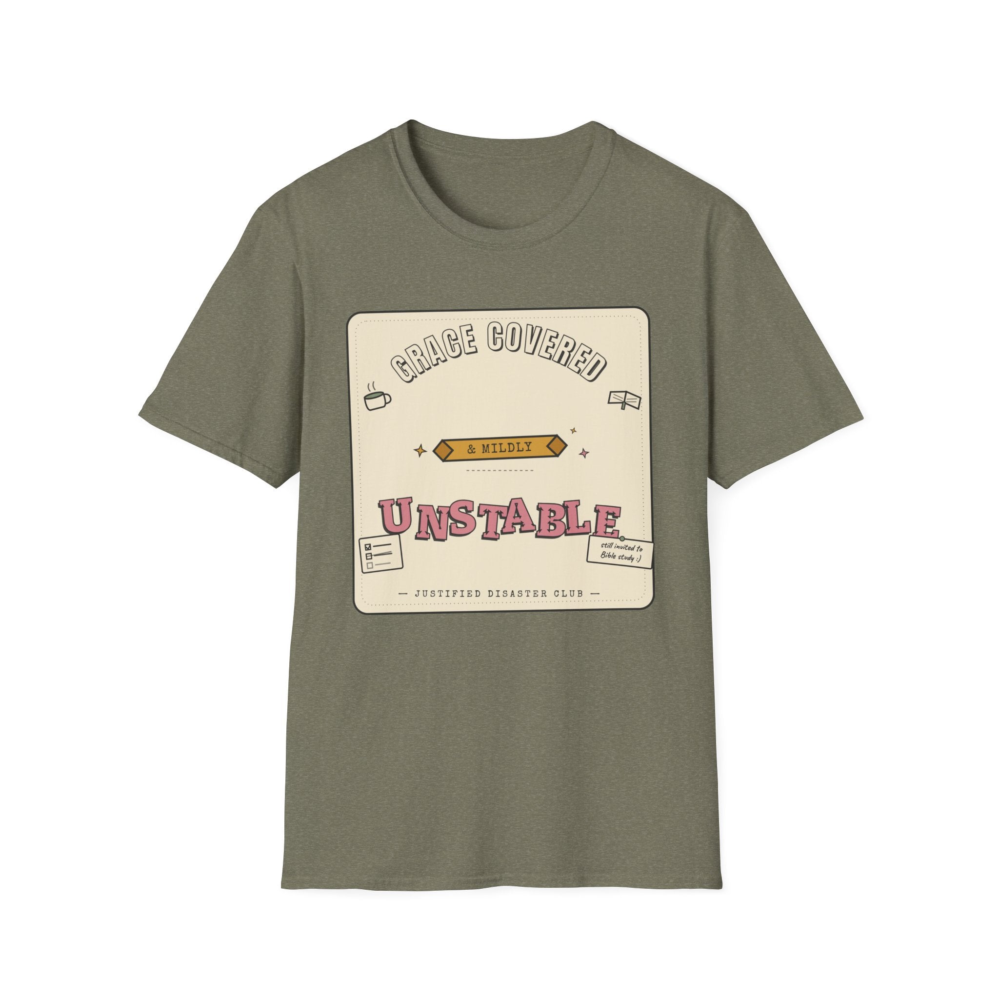Grace covered Mildly unstable T-Shirt