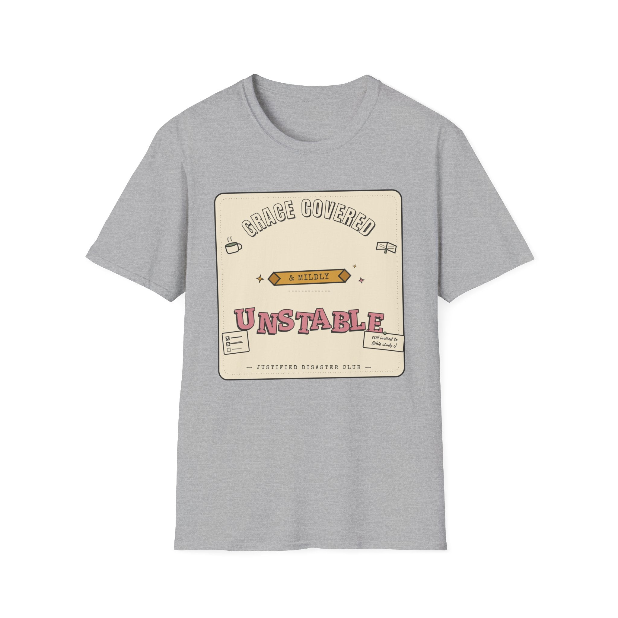 Grace covered Mildly unstable T-Shirt