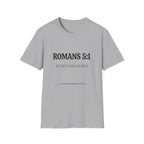 Romans 5:1 My track record T-Shirt