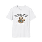 Prayer list is names and vibes T-Shirt