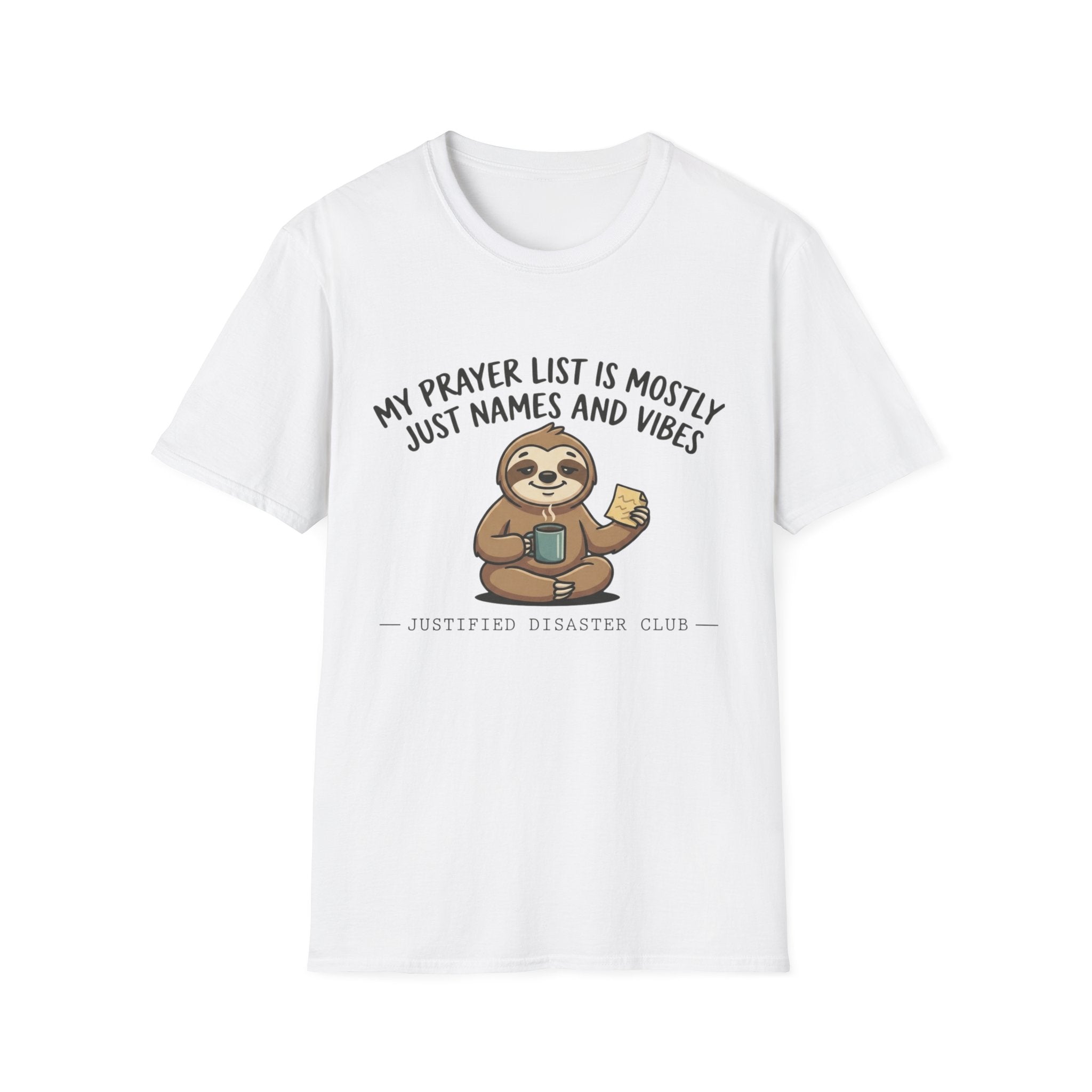 Prayer list is names and vibes T-Shirt